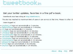 Un usuario de Twitter creó la aplicación Tweetbook. ESPECIAL  /
