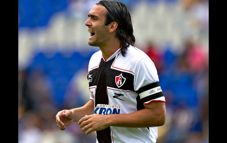 Fabricio Fuentes defensor y capitán de Atlas. MEXSPORT  /