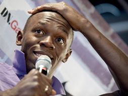 Usain Bolt, atleta jamaiquino,busca seguir inbatible y no lesionarse. AP  /