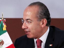 El Presidente Calderón clamó desde Chiapas por la unidad de los mexicanos porque con ella se logran todos los objetivos. NOTIMEX  /
