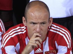 Arjen Robben jugó algunos partidos del Mundial con una lesión. REUTERS  /