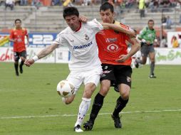 El duelo entre Chiapas y Toluca fue muy peleado en todo momento. MEXSPORT  /