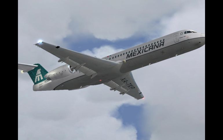 Graves problemas económicos y también laborales enfrenta la compañía Mexicana de Aviación. ESPECIAL  /