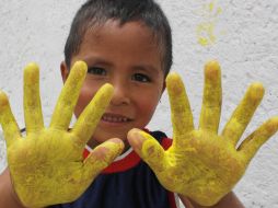 Más de 100 niños de Santa Ana Tepetitlán participaron ayer en los talleres del programa. A. HINOJOSA  /