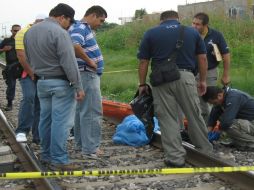 El cuerpo del hombre fue llevado al Semefo en espera que sea reclamado por algún familiar. O. RUVALCABA  /