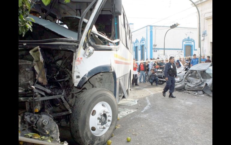 En lo que va del año suman 38 las muertes vinculadas al transporte público en la metrópoli. EL INFORMADOR  /