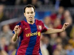 Foto de archivo del jugador español Andrés Iniesta. MEXSPORT  /