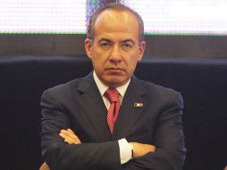 El Presidente Felipe Calderón. ARCHIVO  /