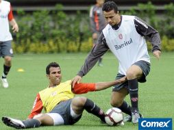 Internacional se entrenó por segunda ocación en la cancha de séptima generación donde mañana se jugará la Final. NTX  /