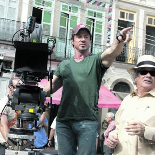 Sylvester Stallone, en su elemento