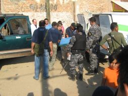 Peritos del Instituto Jalisciense de Ciencias Forenses (IJCF) colaboraron con la investigación. EL INFORMADOR  /