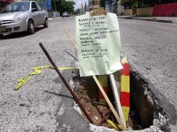 El hoyanco se encuentra en la calle Irene Robledo García. A. GARCÍA  /