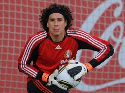 Guillermo Ochoa regresa a cubrir el marco del ''Tri''. JAMMEDIA  /