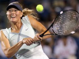 La tenista Sharapova veció a Svetlana Kuznetsova. AFP  /