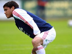 Jonathan Dos Santos realizó una doble sesión de entrenamientos con el Barcelona. JAMMEDIA  /