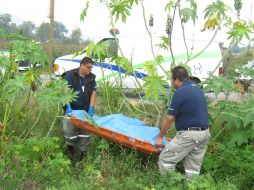 Las tres victimas se encuentran en el Semefo sin ser reclamados por algún familiar. O. RUVALCABA  /