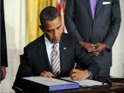 Solo el 12 por ciento de los encuestados dicen que el presidente Obama superó sus expectativas. AFP  /