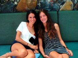 Ale Elizondo y Regina Quiroz.  /