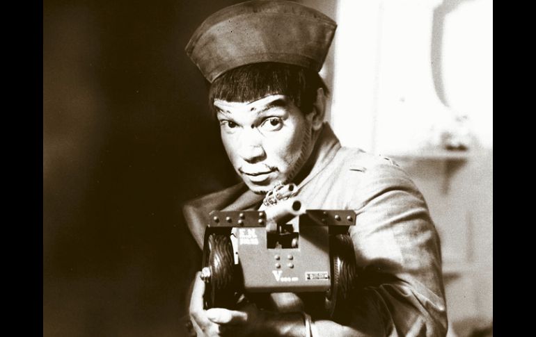 En la imagen una de las primeras fotografías de Mario Moreno “Cantinflas”, tomada por Armando Herrera. ESPECIAL  /