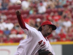El pitcher dominicano Johnny Cueto no participará en los siguientes siete partidos. AP  /
