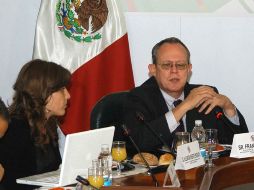 Frank La Rue dijo que proteger a los periodistas es proteger a la sociedad. NTX  /