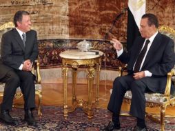 Se esperaba que los tres líderes se entrevistarían en una mini-cumbre tripartita, pero al final sólo dos se han reunido. EFE  /