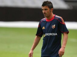 David Villa elogia a Mourinho. NOTIMEX  /