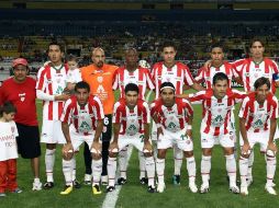 Los jugadores del Necaxa serán los primeros en jugar en la fecha cuatro del Torneo Apertura. MEXSPORT  /
