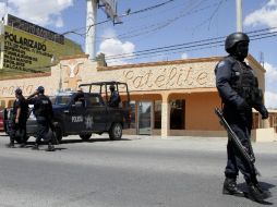 Las corporaciones de seguridad refuerzan la vigilancia en Juárez. EFE  /
