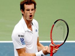 El británico Andy Murray festeja el triunfo  en las semifinales de la Copa Rogers en Toronto AFP  /