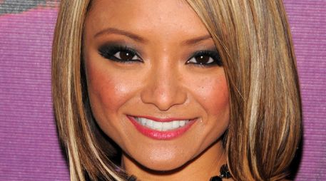La actriz de televisión Tila Tequila no fue bien recibida. AP  /