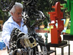 Caballos, animales en general,la anatomía humana, son conceptos que Trujillo desarrolla en cada una de sus obras. EL UNIVERSAL  /