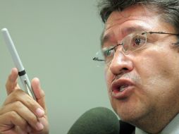 Ricardo Monreal considera que el titular del Ejecutivo federal debe rendir el Informe ante el Congreso. EL UNIVERSAL  /