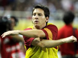 Lionel Messi se podría llevar el trofeo del Mejor Jugador del Año. AFP  /