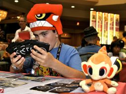 Al avento se han dado cita pokemaniacos de España, Brasil, Argentina y México. EFE  /
