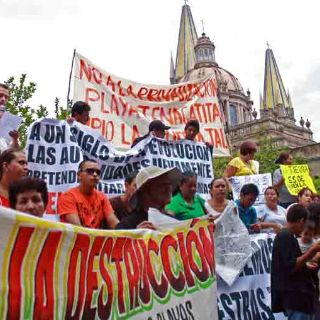 Sector campesino respalda a habitantes de Tenacatita