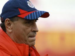 José Luis Real, técnico de las Chivas. REUTERS  /