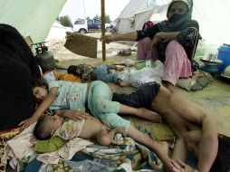 Los niños son los más vulnerables a las inminentes epidemias por contaminación del agua. AP  /