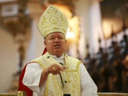 Aseguraron que las declaraciones del cardenal Juan Sandoval Íñiguez son irresponsables. ARCHIVO  /