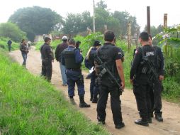 Al lugar del hallazgo arribó personal de la PGJE y del IJCF. M. PATIÑO  /