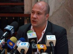 Enrique Alfaro descartó que vaya a unirse a las filas de algún otro partido. ARCHIVO  /