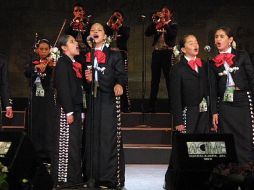 En la imagen el mariachi infantil de Durango. EL INFORMADOR  /