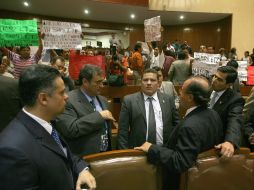 La pasada Legislatura de Jalisco heredó una deuda de 114 millones 458 mil pesos. S. NÚÑEZ  /