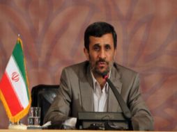 El mandatario Mahmoud Ahmadinejad pidió que cesen las 'amenzas y sanciones' contra su nación.  AFP  /