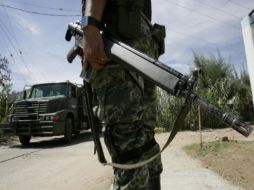 Requieren de mejores equipos para hacer frente al crimen organizado. REUTERS  /