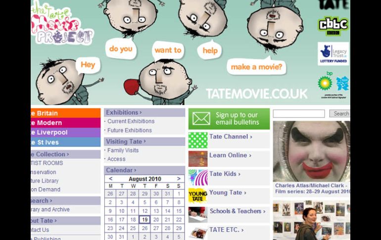 La londinense galería Tate Modern compró un modelo a escala. En la imagen el sitio oficial. ESPECIAL  /