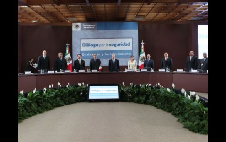 El procurador Arturo Chávez Chávez participó en los Diálogos por la Seguridad, encabezados por el Presidente. EL UNIVERSAL  /