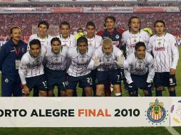 Las Chivas de Guadalajara se quedaron con el segundo lugar de la Libertadores de América. MEXSPORT  /
