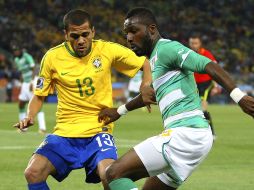 Daniel Alves jugó el Mundial de Sudáfrica con Brasil. JAMMEDIA  /