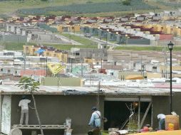 El fraccionamiento Lomas del Sur, en Tlajomulco es también uno de los ejemplos del crecimiento desbordante de este municipio. ARCHIVO  /